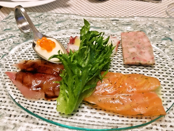 唐草館前菜盛合せ
