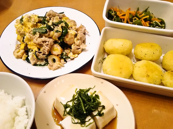 昨日の晩ごはん