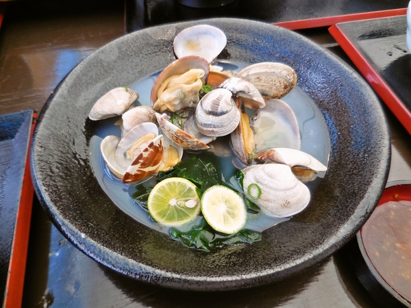 徳島うずしお漁港　あさりの酒蒸し