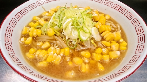 北海道コーン味噌ラーメン。