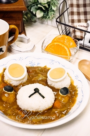 リラックマのデコカレー☆彡