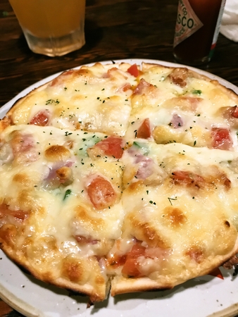 居酒屋ピザ
