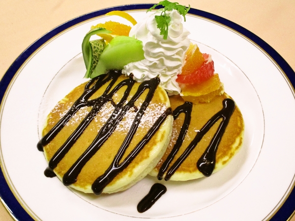 ゴルフ場のパンケーキ♪