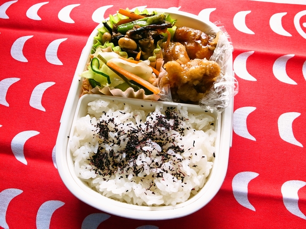 から揚げの甘酢あん弁当