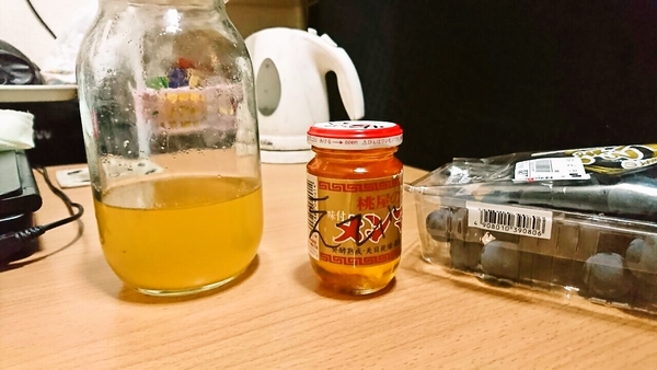 海老の殻で