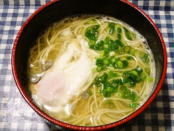 てっちり(フグ鍋)の〆ラーメン