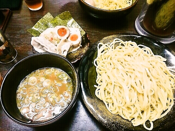 しょうゆつけ麺 トッピング全のせ