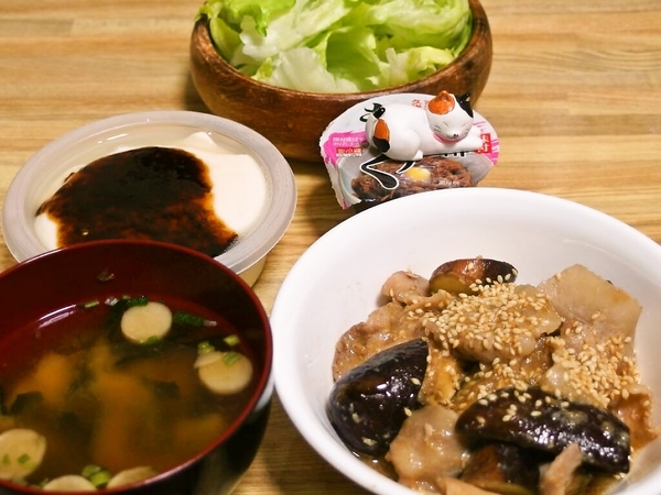 ９月２３日の夕食