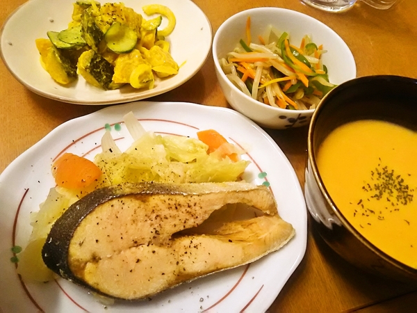 昨日の晩ごはん