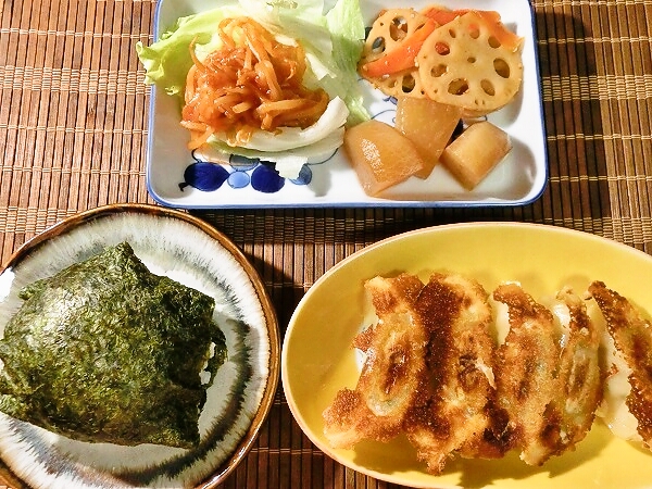 もやしのチリソースが意外と美味しかった晩ご飯