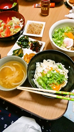 釜玉うでんとか