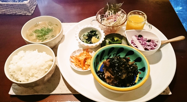 Ｃｈｏｕ Ｃｈｏｕ＠福知山・広小路の「おうちごはん」（170930）