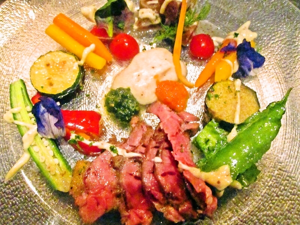島野菜と山羊肉のコンチェルト/ルボングー・那覇