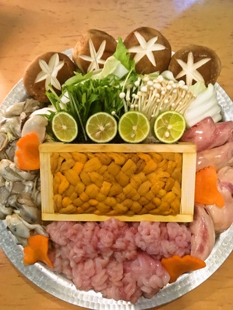 笹庵の痛風鍋