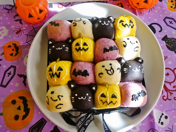 ハロウィン☆ちぎりパン