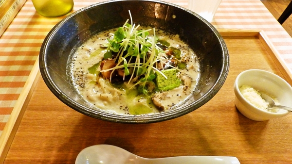 きのこポタージュラーメン