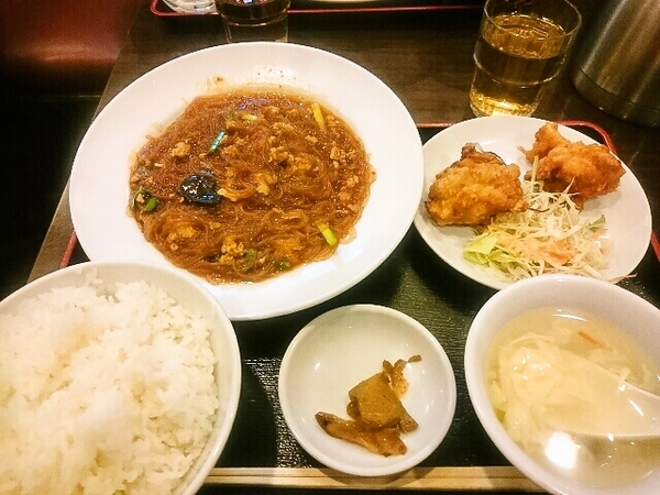 麻婆春雨セット
