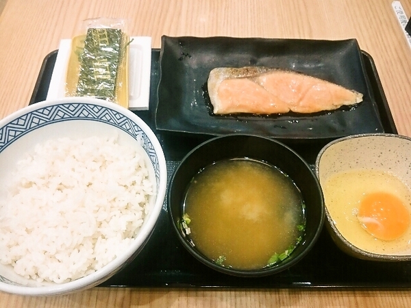特朝定食@吉野家