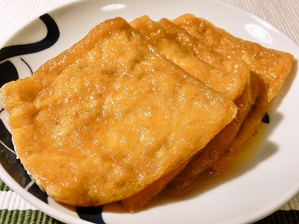 レンジで手早く簡単「いなり揚げ」