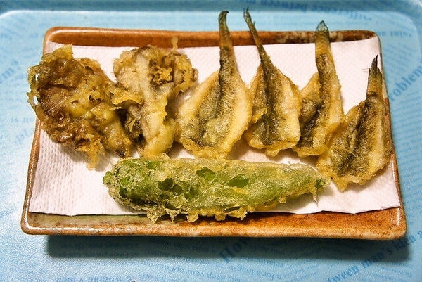 ハゼの天ぷら