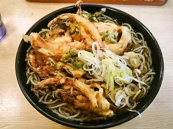 かき揚げそば