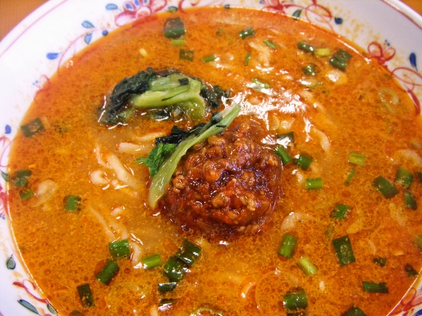 中郷サービスエリアで食べた担々麺