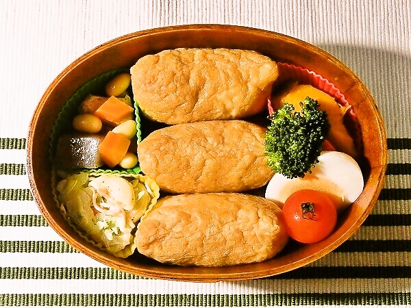 いなり寿司の晩ごはん