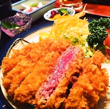 ビーフヒレカツ定食（とんかつ割烹　とん一）