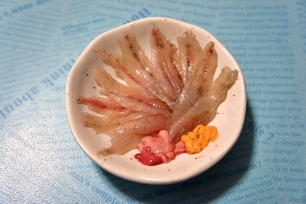 マハゼのお刺身