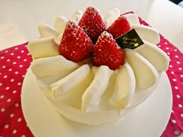 いちごのショートケーキ♪