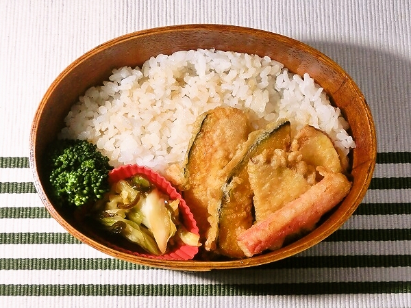 野菜天ぷらのお弁当
