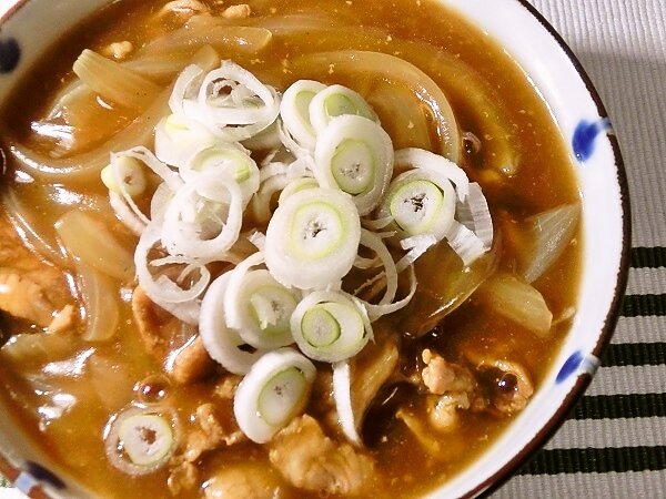 カレールーとめんつゆで簡単カレーうどん