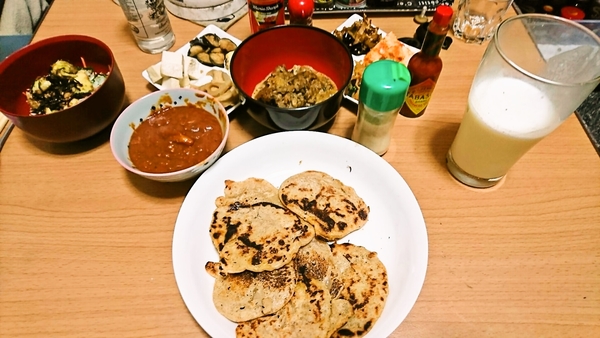 ナン焼いて食べよう