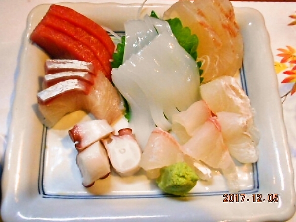 刺身（1,000円）を食べてきた