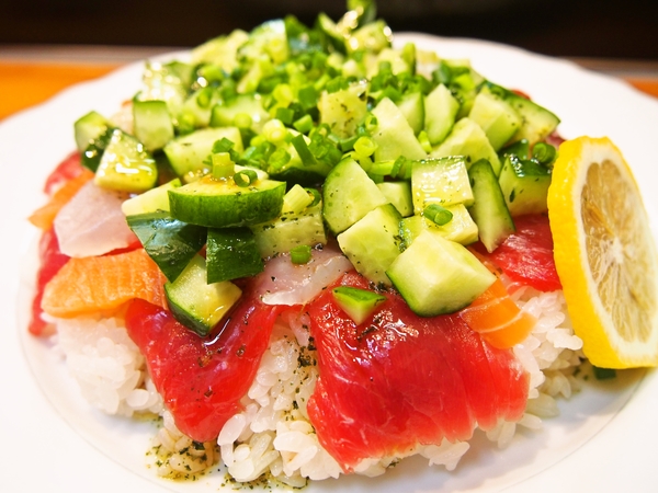 釧路千歳鮨イタリアンバラチラシランチセット900円