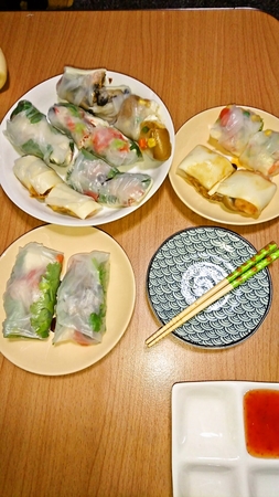 時期外れの生春巻