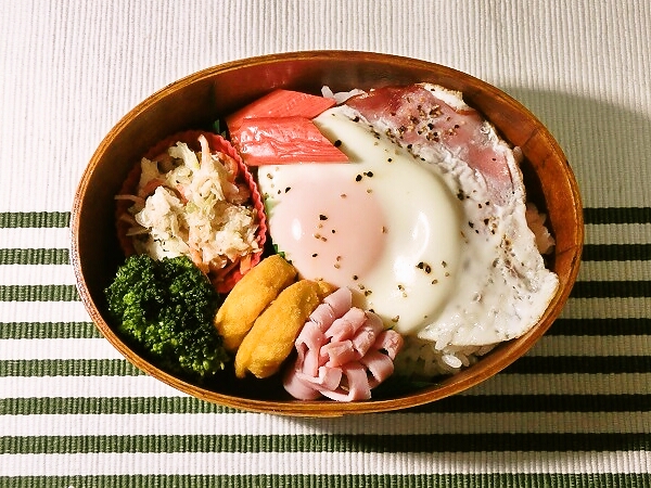 ハムエッグ弁当