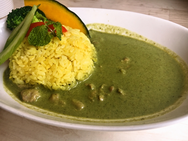 カフェグリーングリーンのGREENGREENカレー
