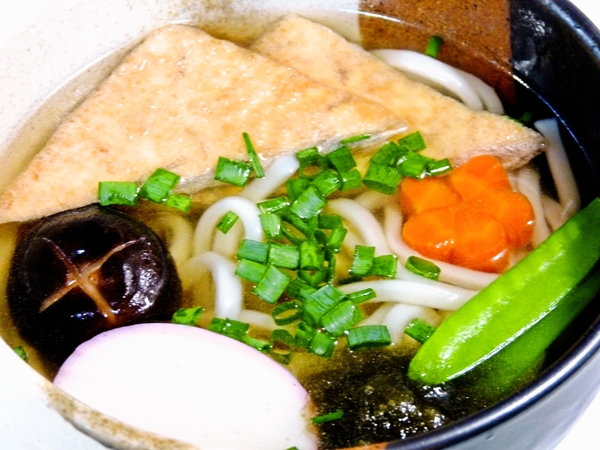 年明けきつねうどん