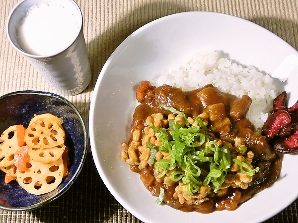 納豆カレー