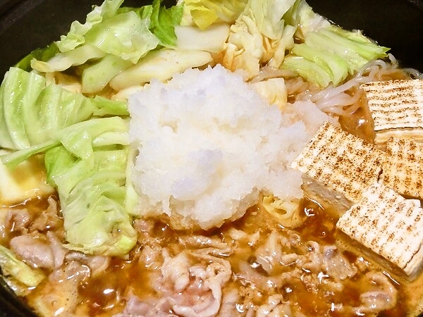 みぞれ鍋