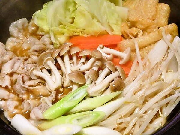 とんこつ味噌鍋