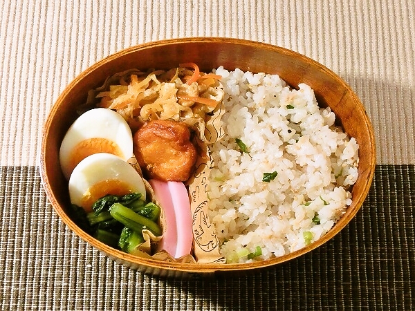 ツナとネギの混ぜ飯弁当