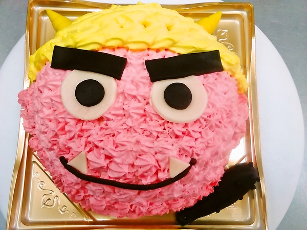 鬼のケーキ
