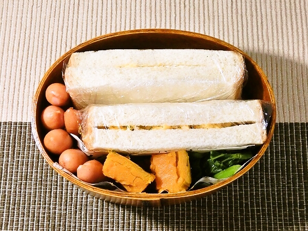 卵サンド弁当