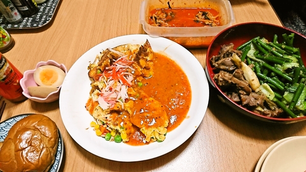 昨日の夕餉（ちゆうか）