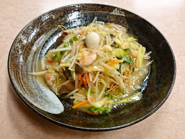 餃子の王将の皿うどん