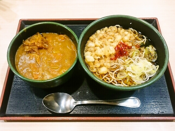 朝そば(カレー)