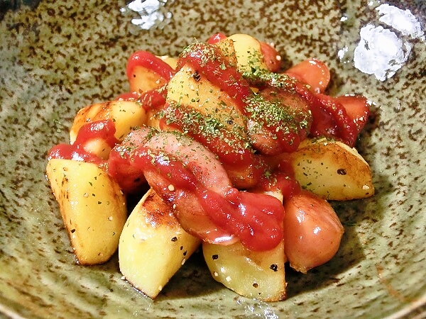 レンジで時短。なんちゃってジャーマンポテト