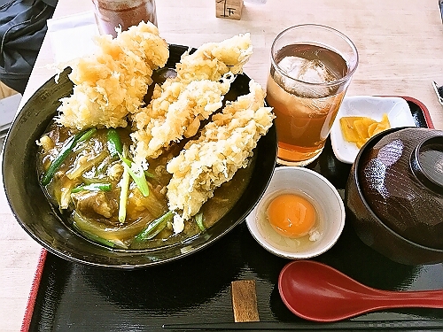 かしわ天のせカレーどんぶり(普通)